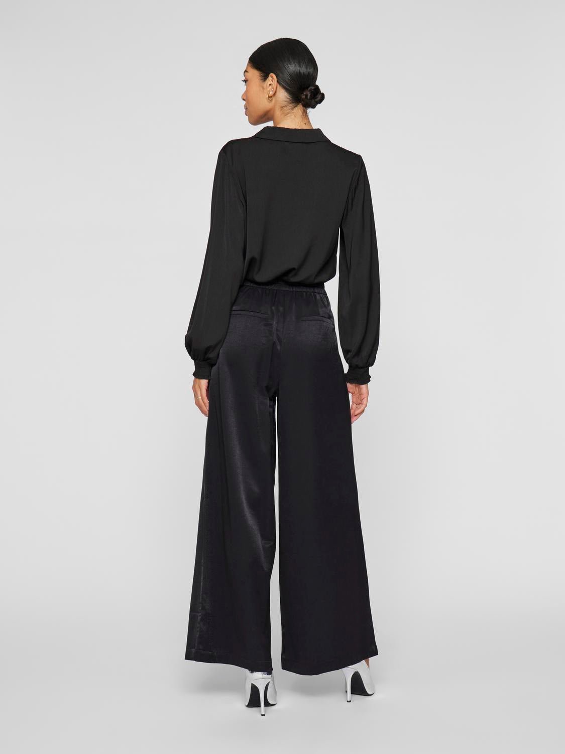 VIGRY Trousers - Black Beauty - VERO MODA & VILA Bergvik